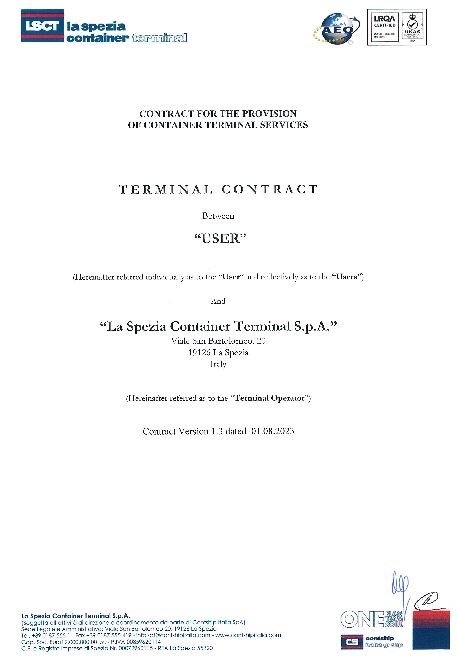 LSCT Standard Contract