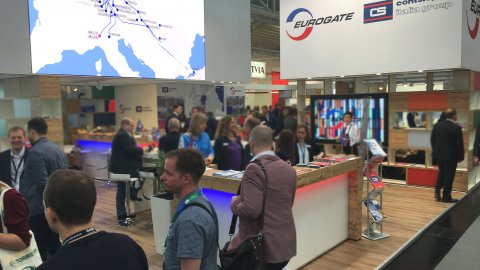 Contship booth at Munich Transport Logistic 2017