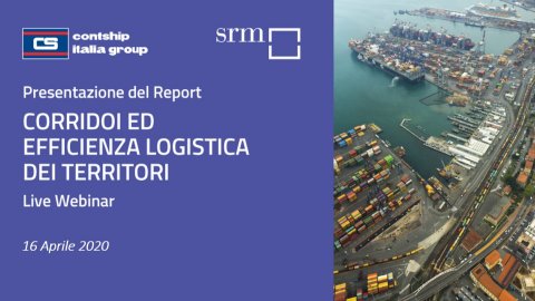 Webinar SRM-Contship presentazione studio 2020 su corridoi ed efficienza logistica dei territori