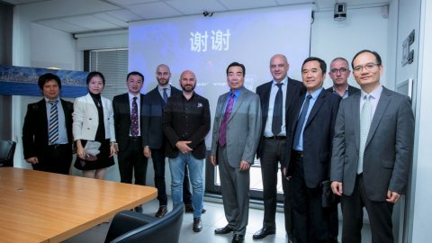 Zuhai delegation visits Contship La Spezia Container Terminal